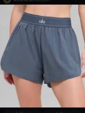 ALO Yoga Match Point Short in Bluestone size Large BRAND NEW NEVER WORN